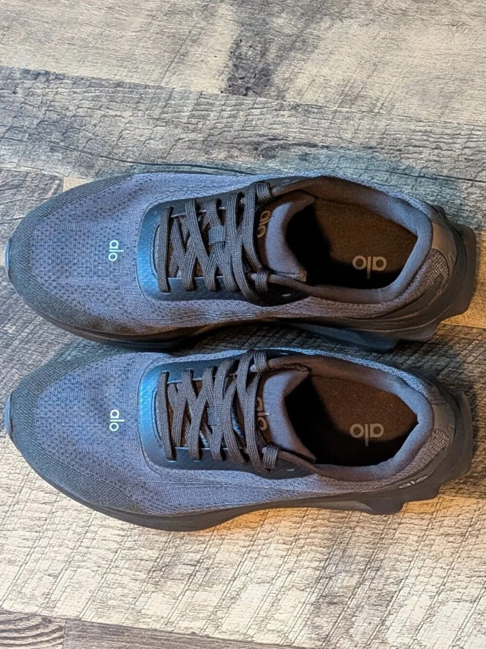 Alo Runner Shoes Espresso Breathable Mesh Upper